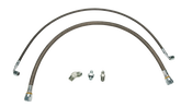 Wehrli Custom Fab Twin Turbo Oil Line Kit (S400) for LBY/LLY/LBZ/LMM Duramax